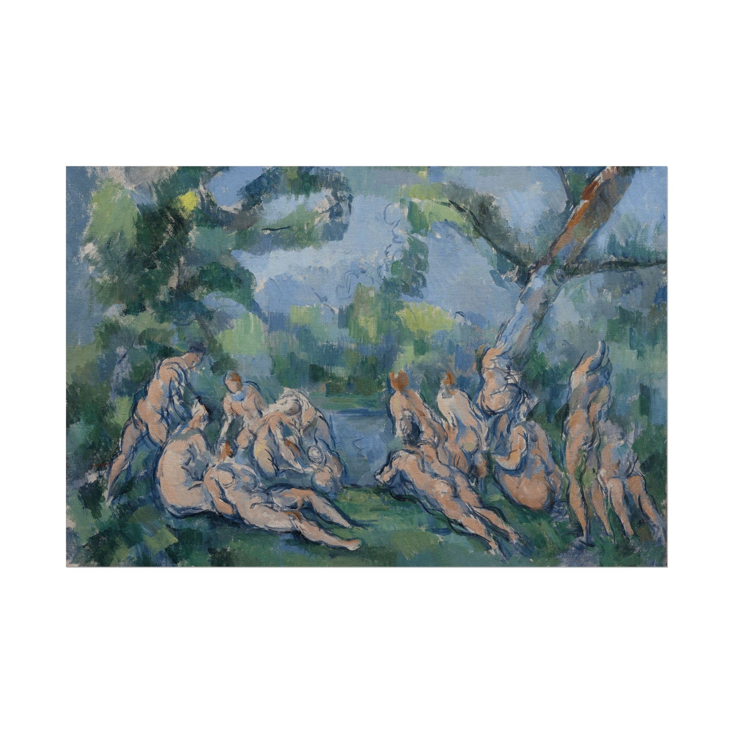 The Bathers Reproduction