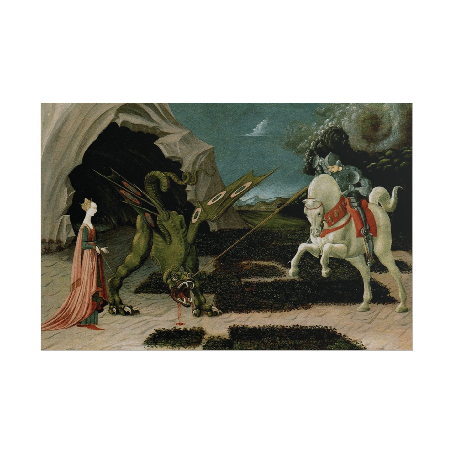 Saint George and the Dragon Reproduction