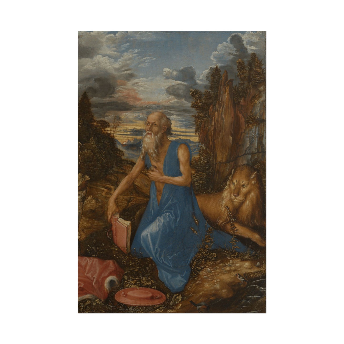 Saint Jerome in the Wilderness Reproduction