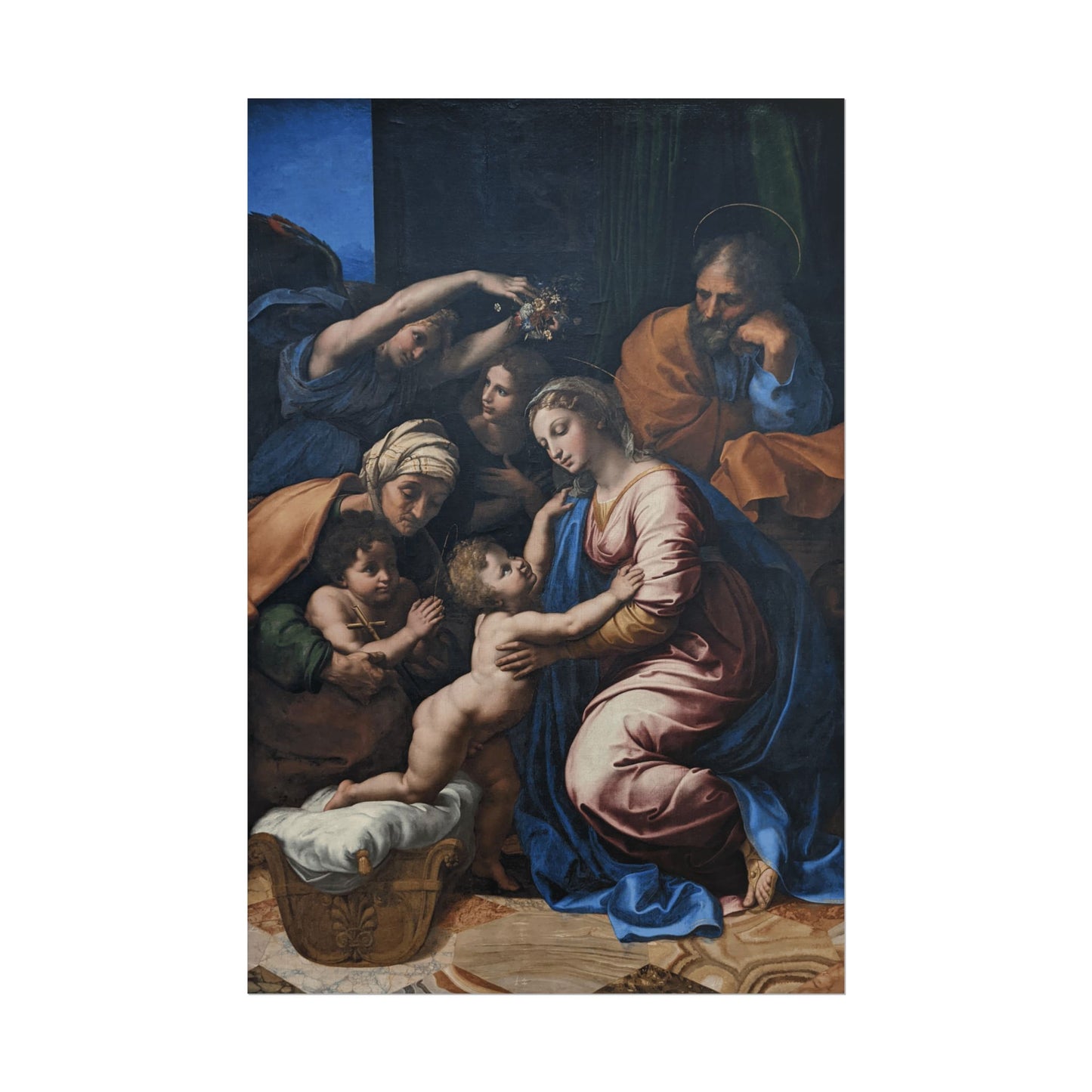 The Holy Family of Francis I Reproduction