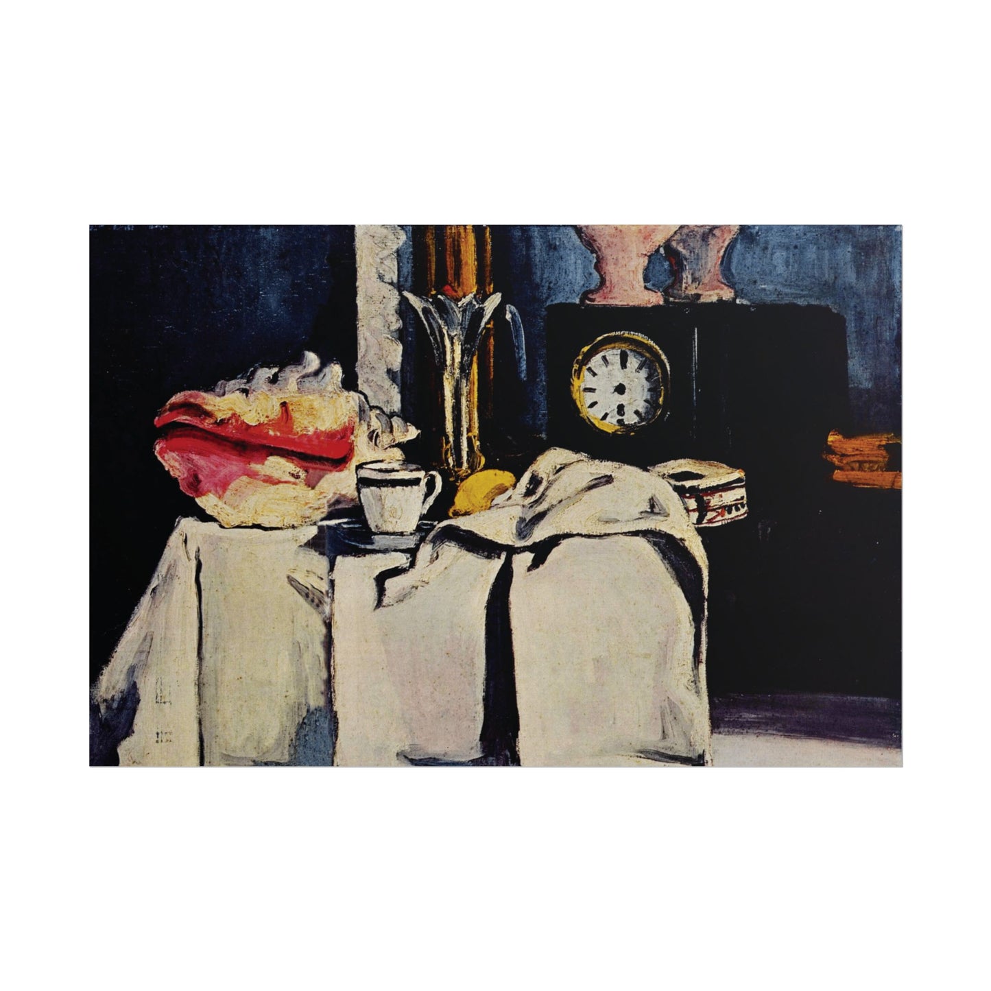 The Black Marble Clock Reproduction