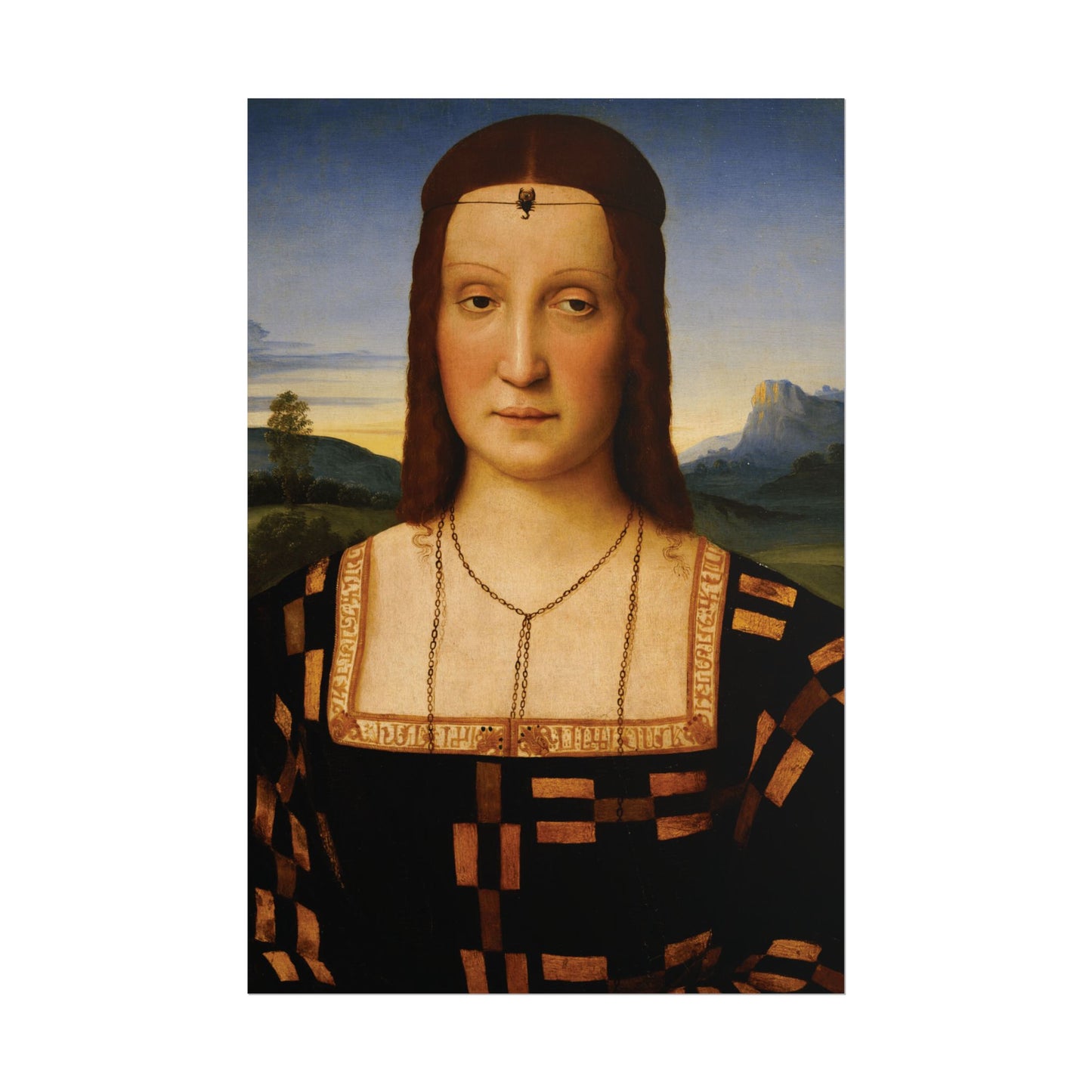 Portrait of Elisabetta Gonzaga Reproduction