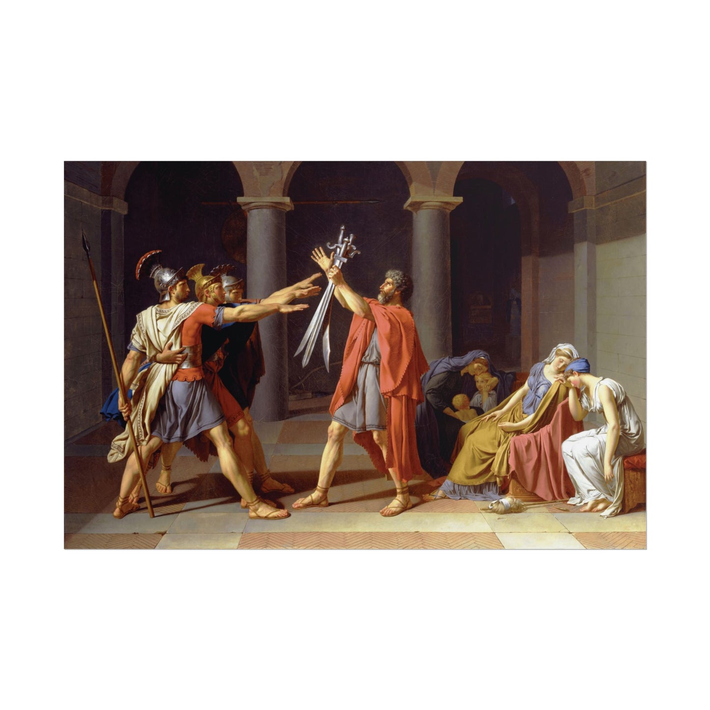 Oath of the Horatii Reproduction