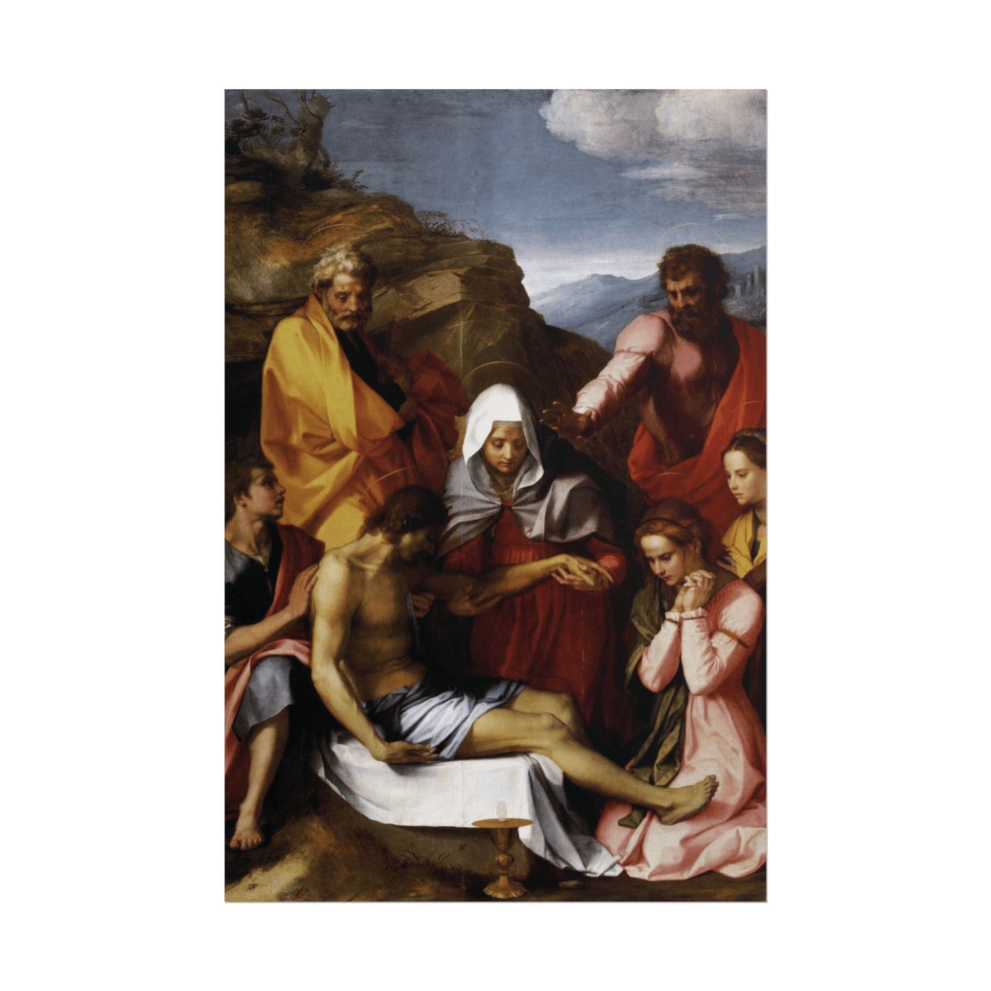 Pietà with Saints Reproduction