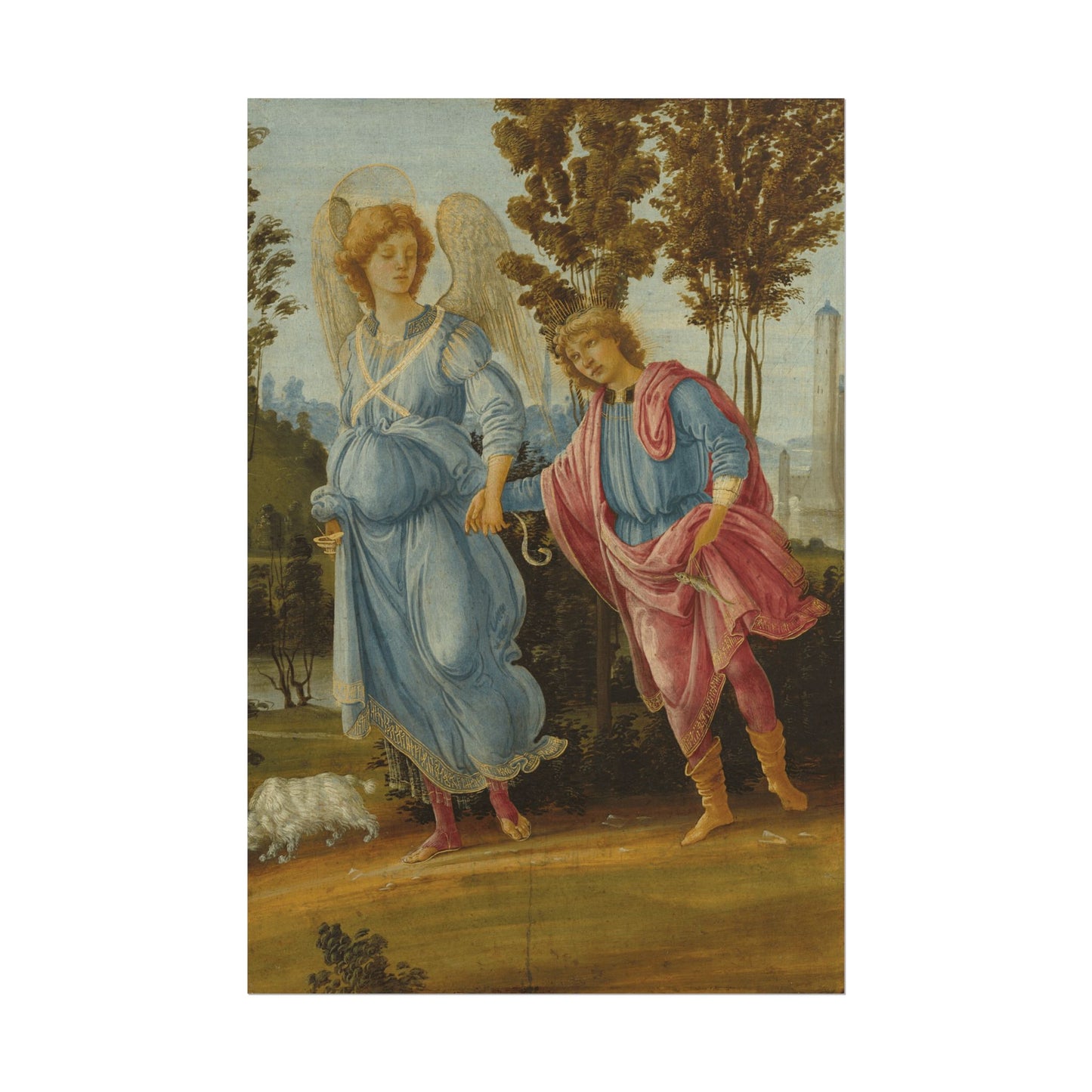 Tobias and Archangel Raphael Reproduction