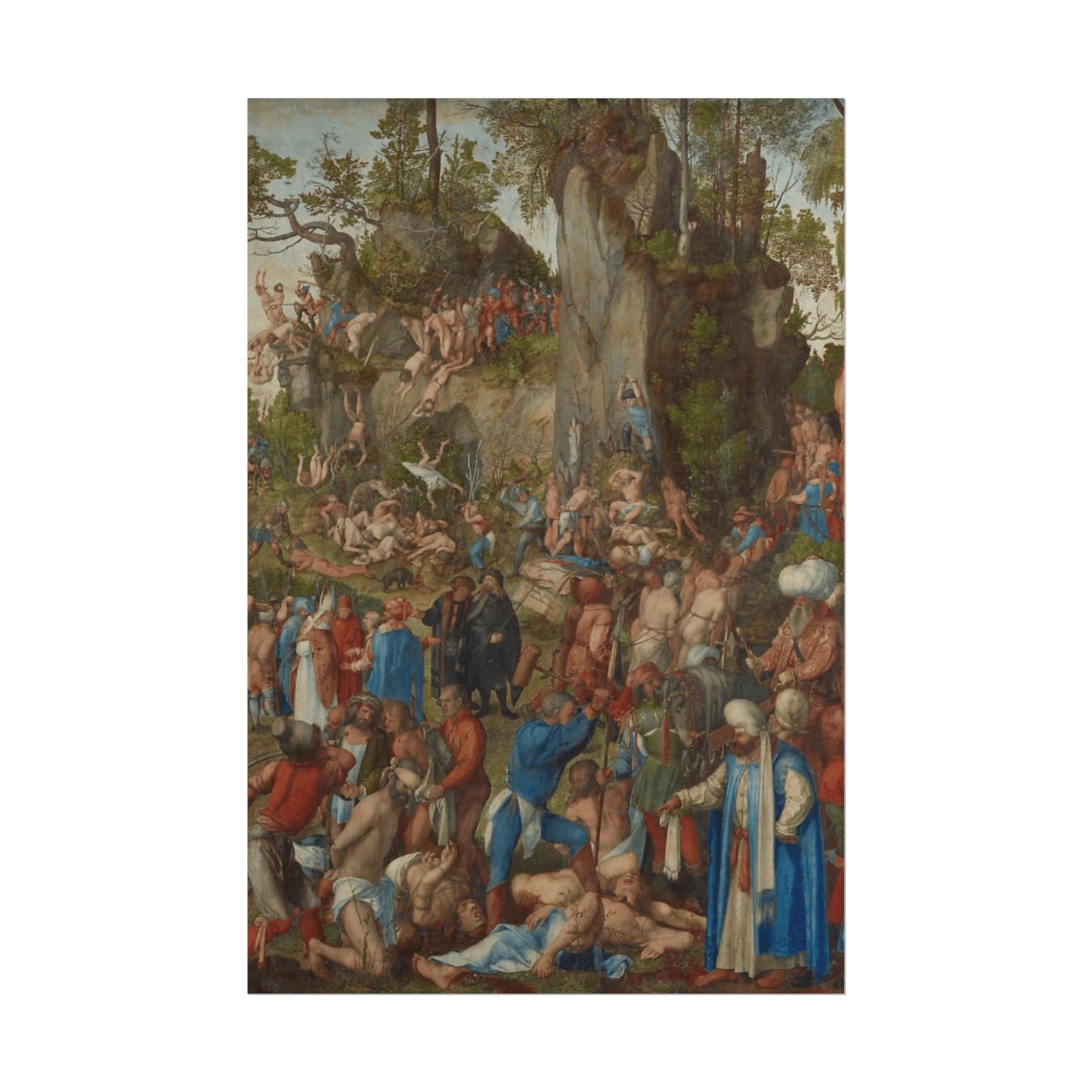 Martyrdom of the Ten Thousand Reproduction