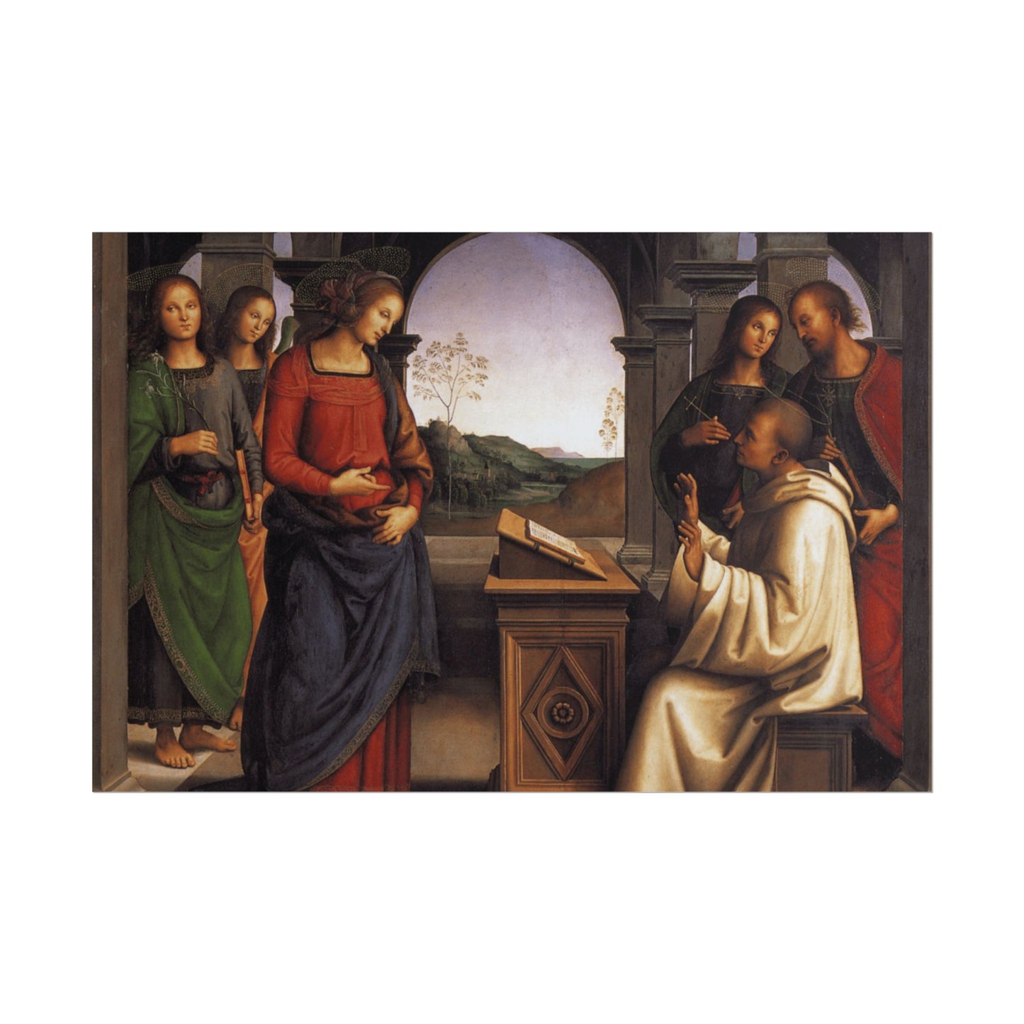 The Vision of Saint Bernard Reproduction