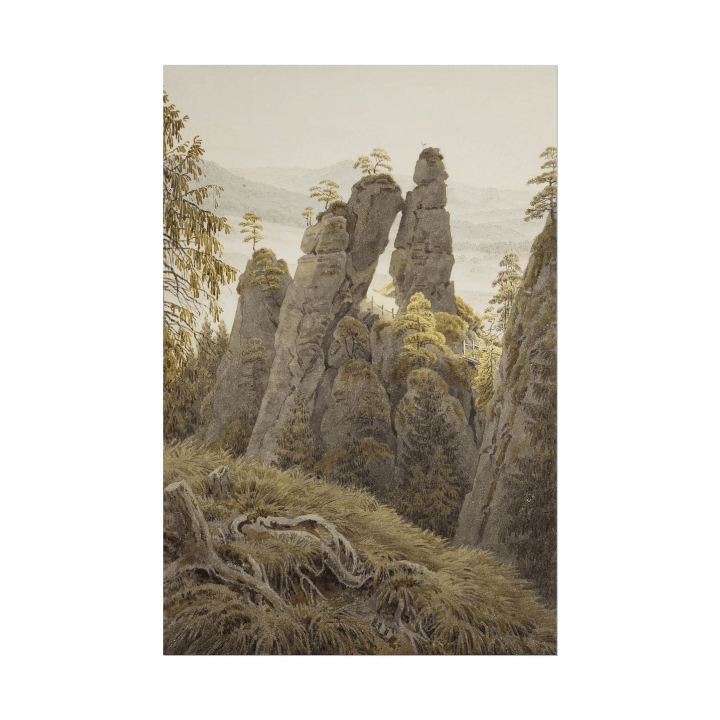 Rock Gates near Neurathen Reproduction