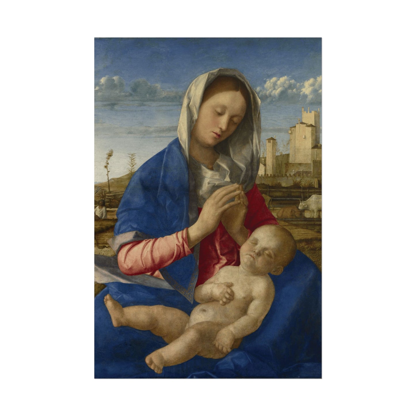 Madonna of the Meadow Reproduction