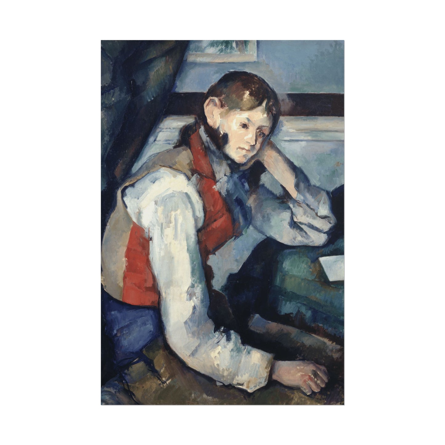 The Boy in the Red Vest Reproduction