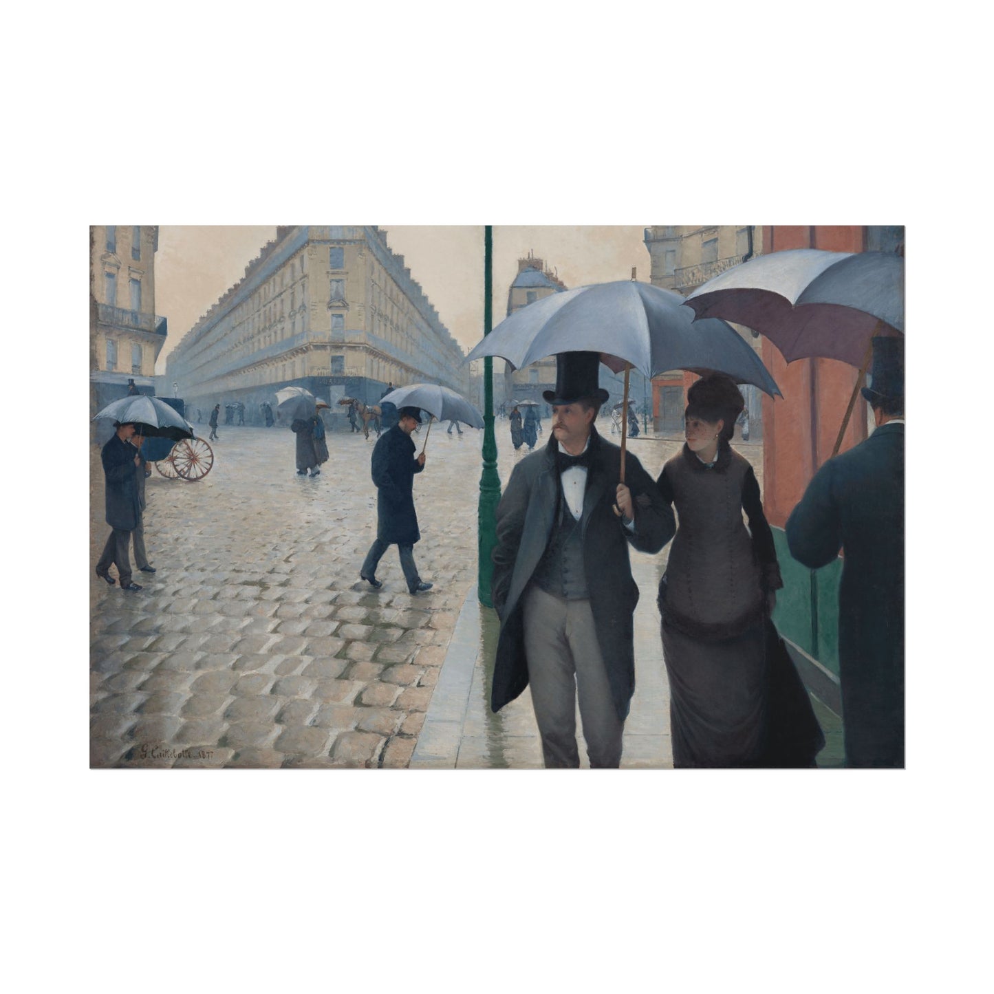 Paris Street; Rainy Day Reproduction