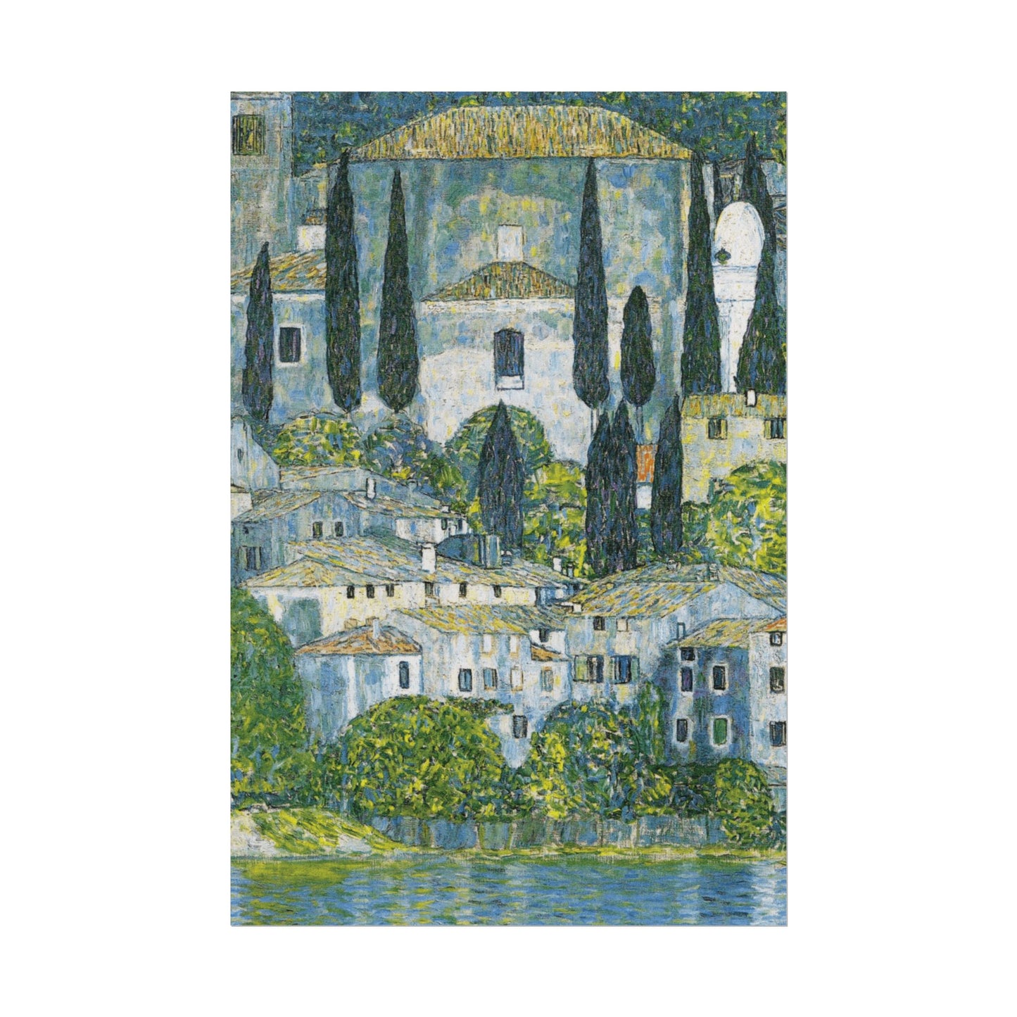 Church in Cassone Reproduction