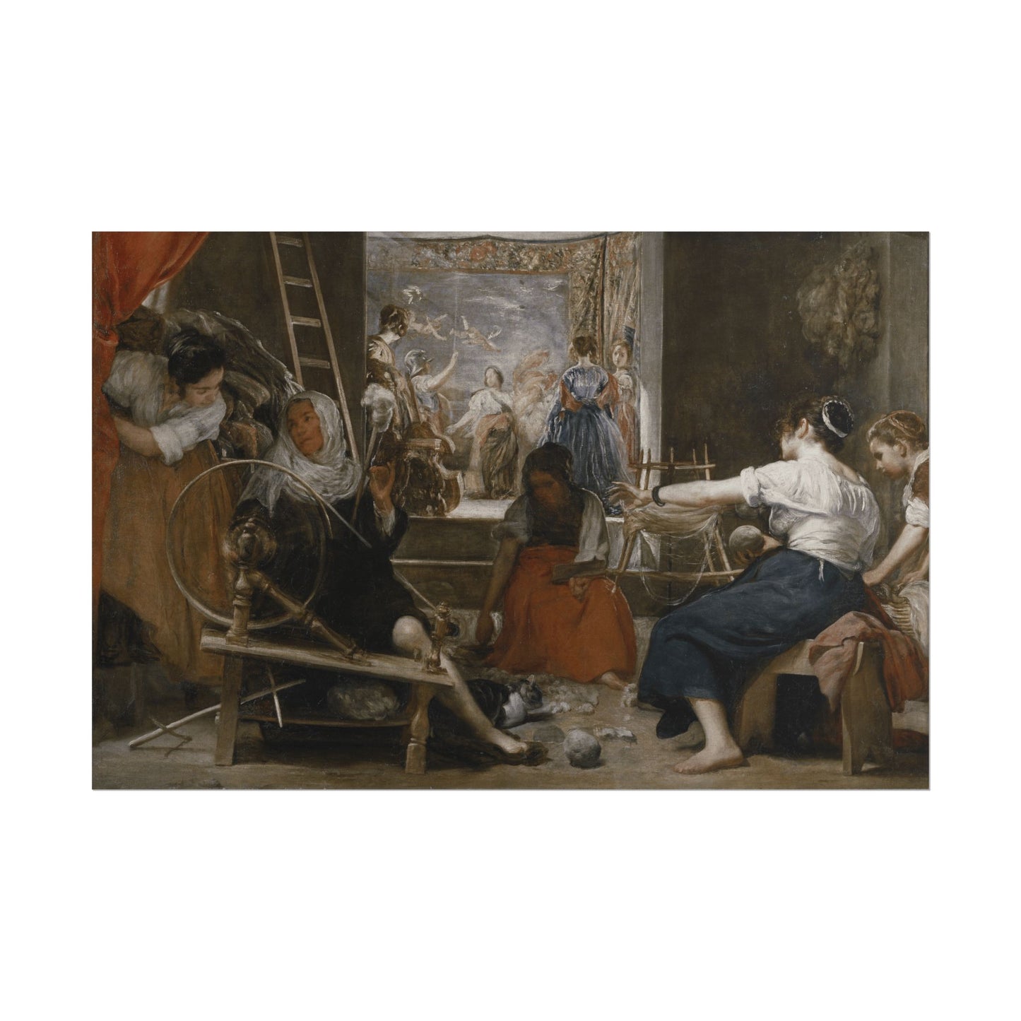 Las Hilanderas Reproduction