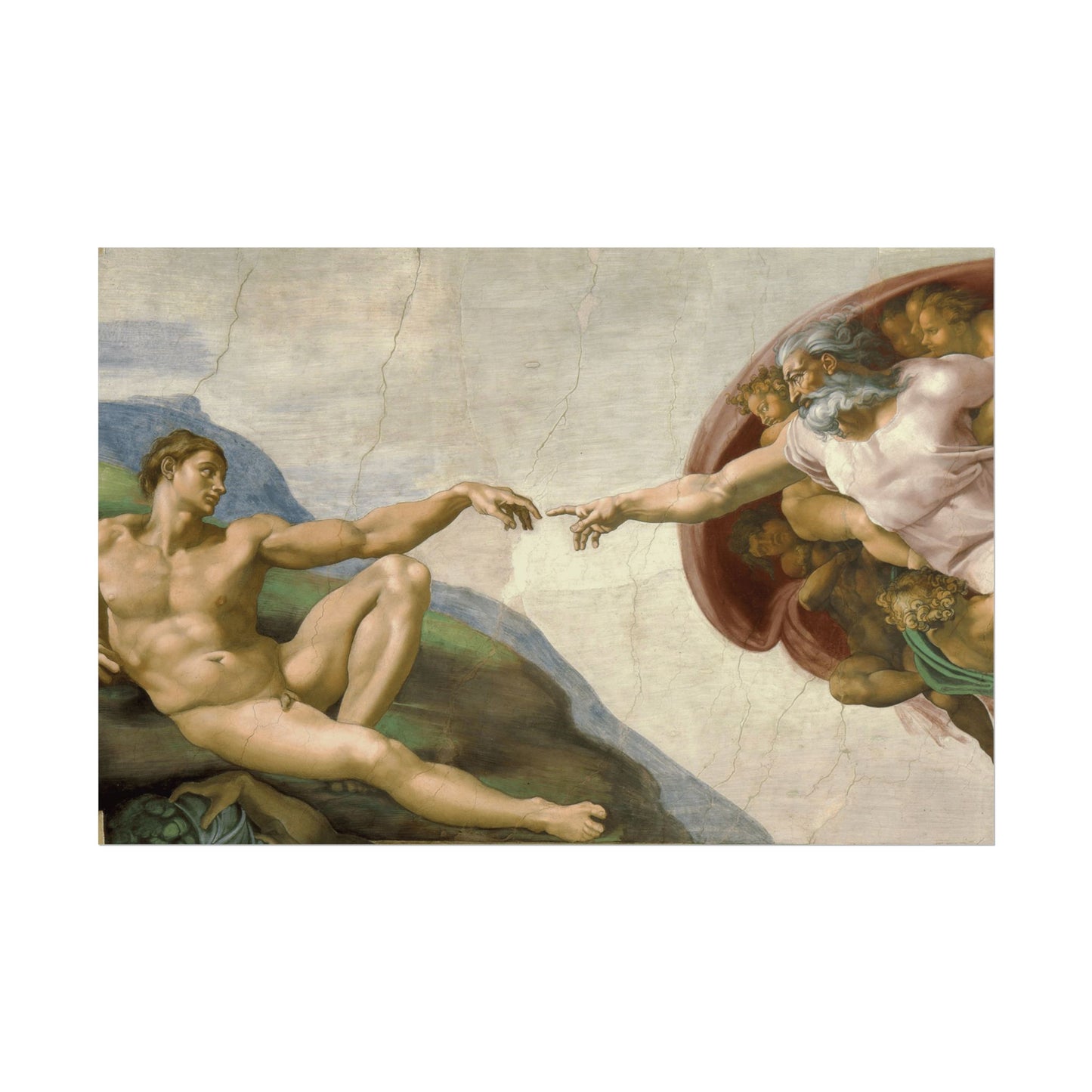 The Creation of Adam Reproduction