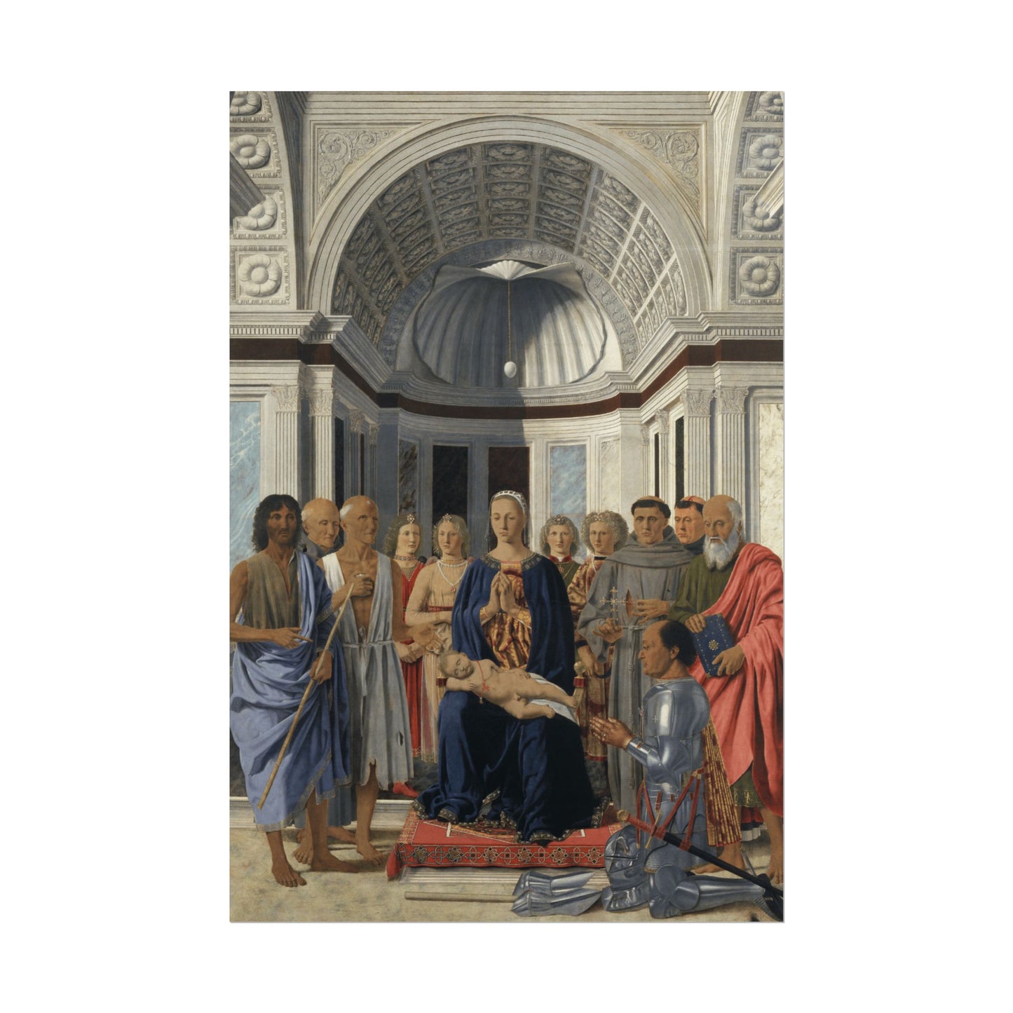 Madonna and Child with Saints Reproduction