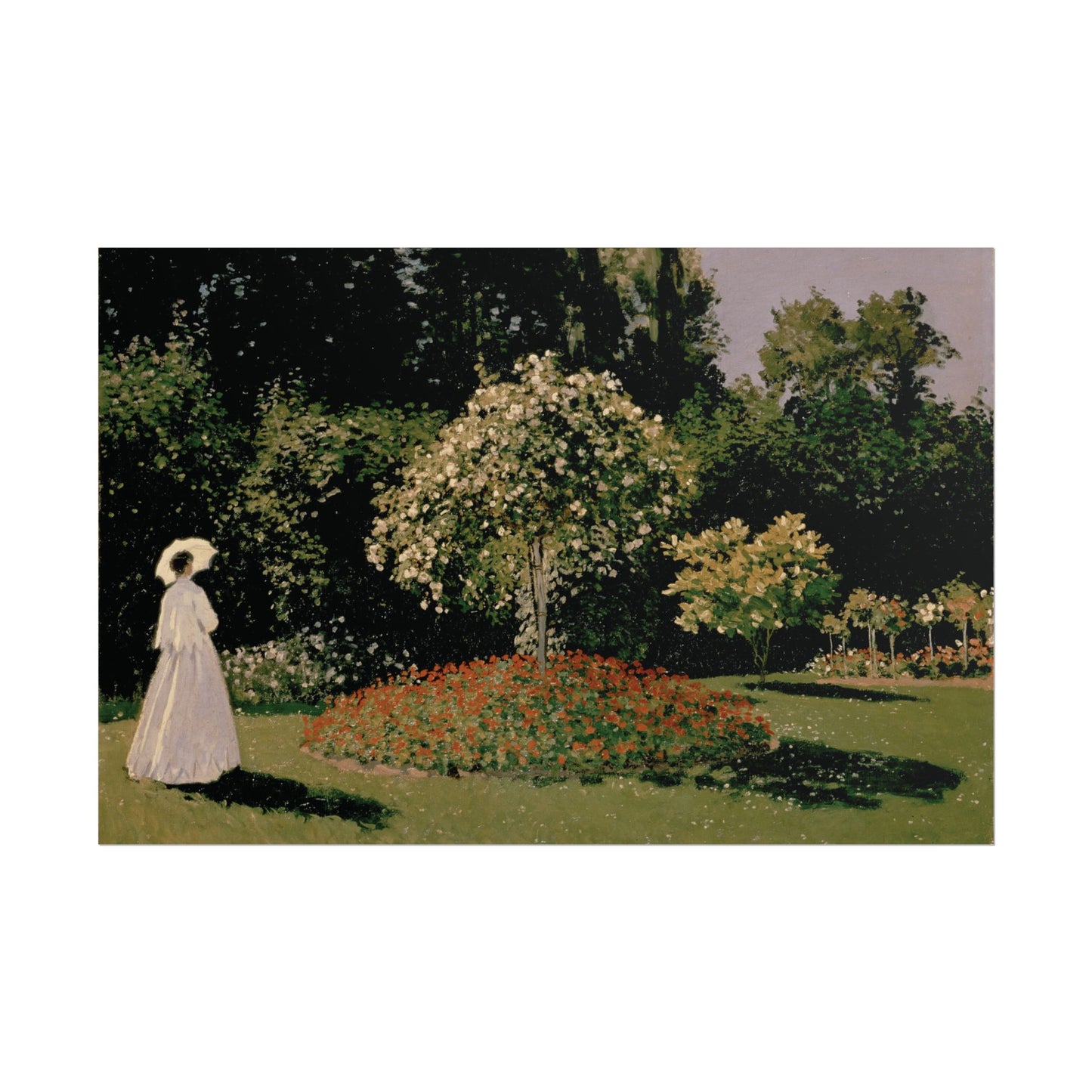 Woman in the Garden Reproduction
