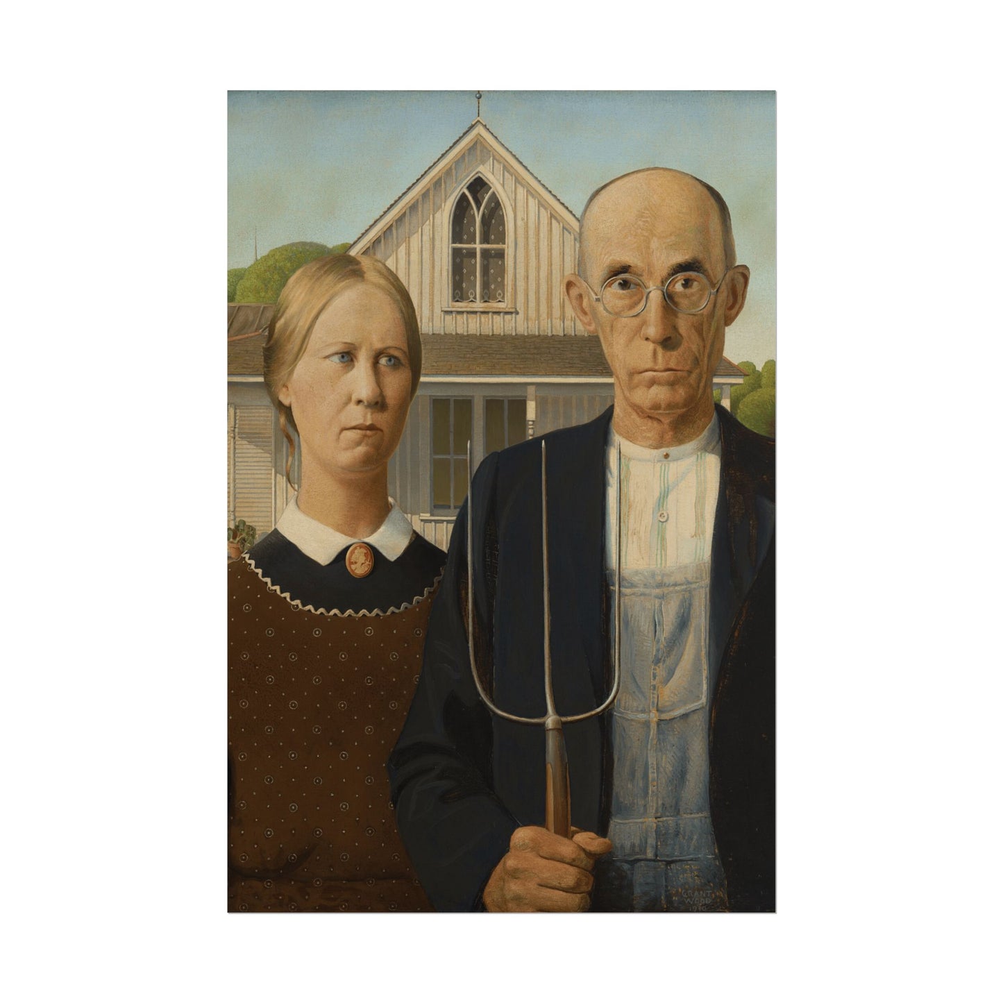 American Gothic Reproduction