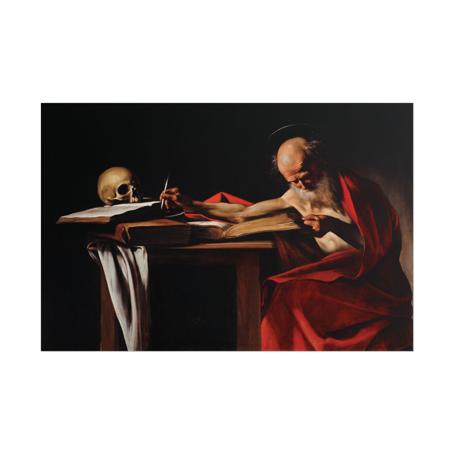 Saint Jerome Writing Reproduction