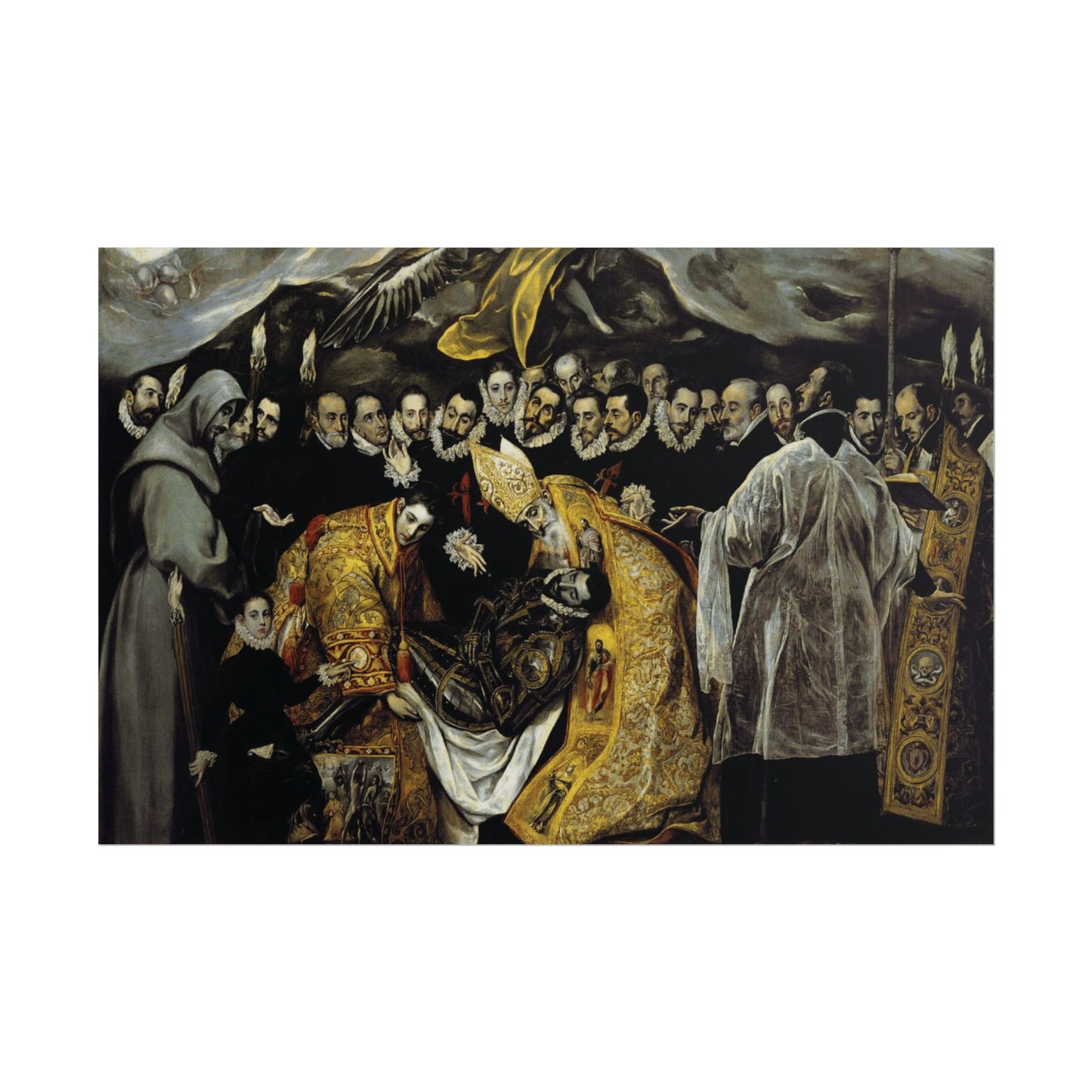 The Burial of the Count of Orgaz Reproduction