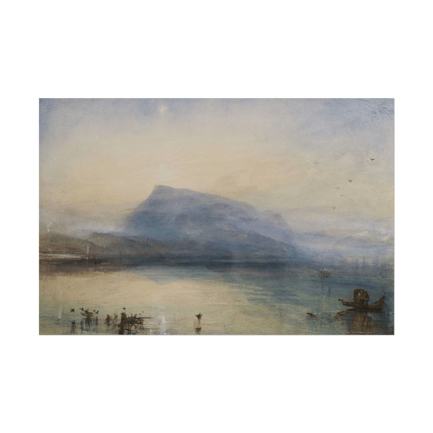 The Blue Rigi Reproduction