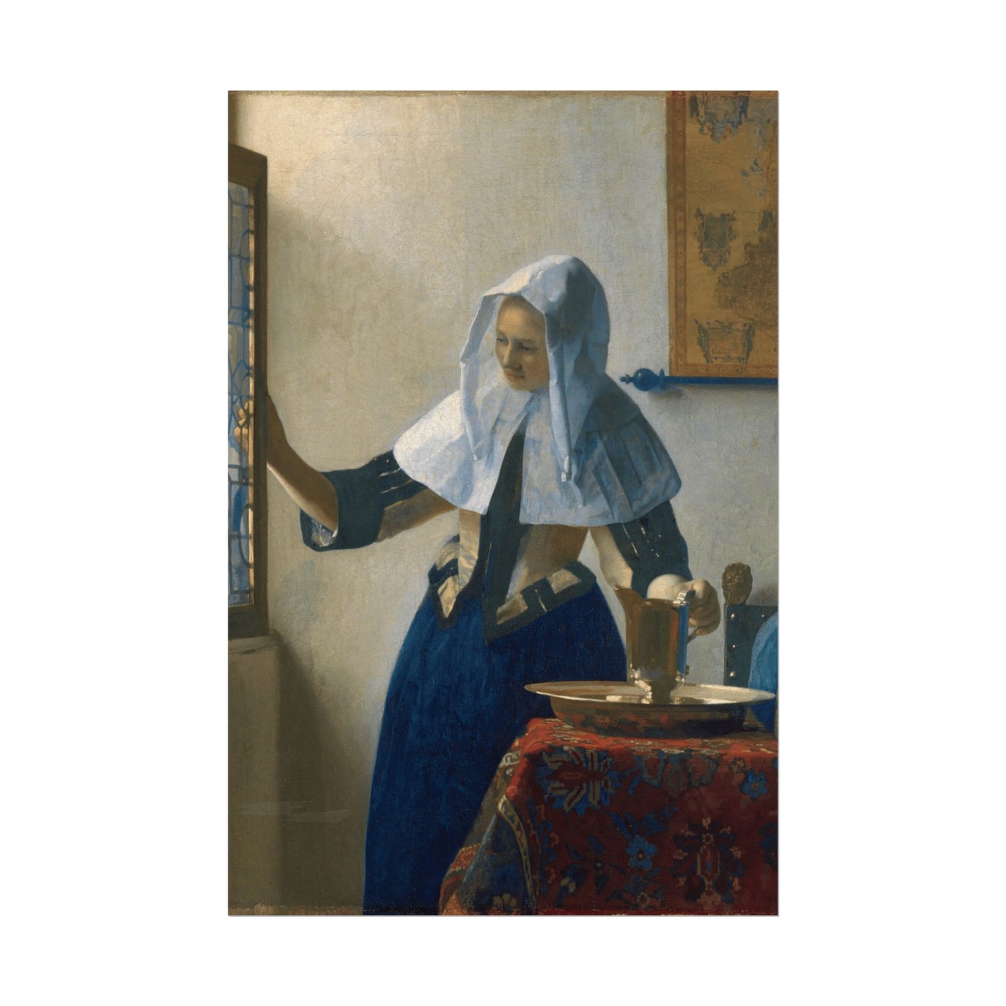 Young Woman with a Water Pitcher Reproduction