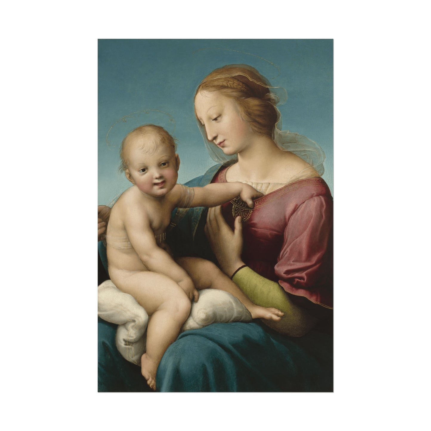 Niccolini-Cowper Madonna Reproduction