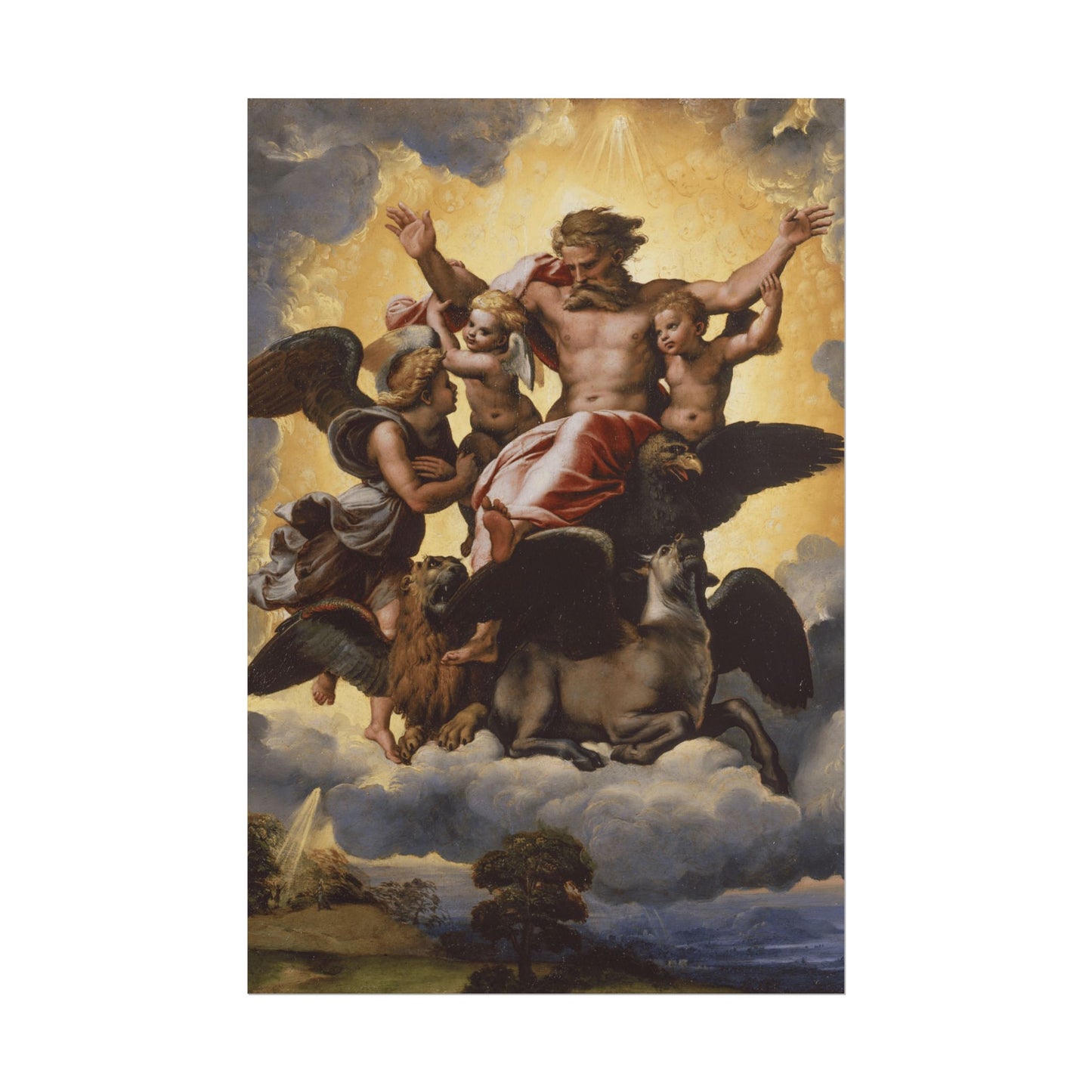 Ezekiel's Vision Reproduction