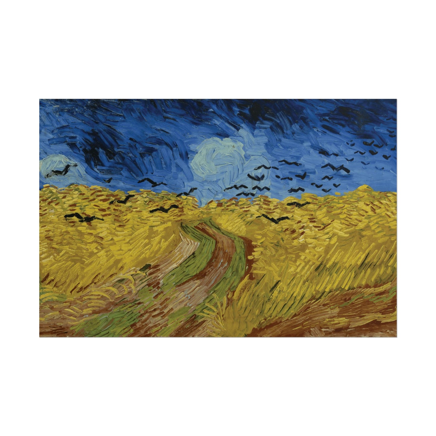 Wheatfield with Crows Reproduction