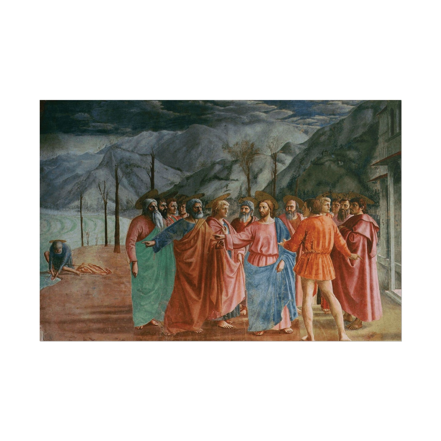 Coin in the fish's mouth Reproduction