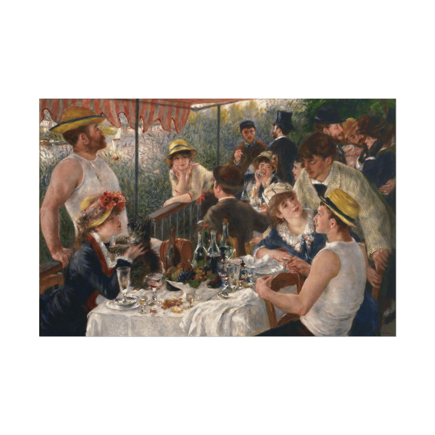 Luncheon of the Boating Party Reproduction