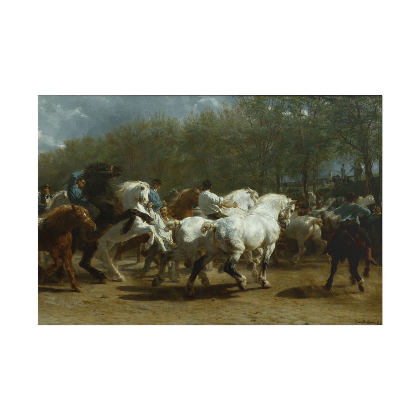 The Horse Fair Reproduction