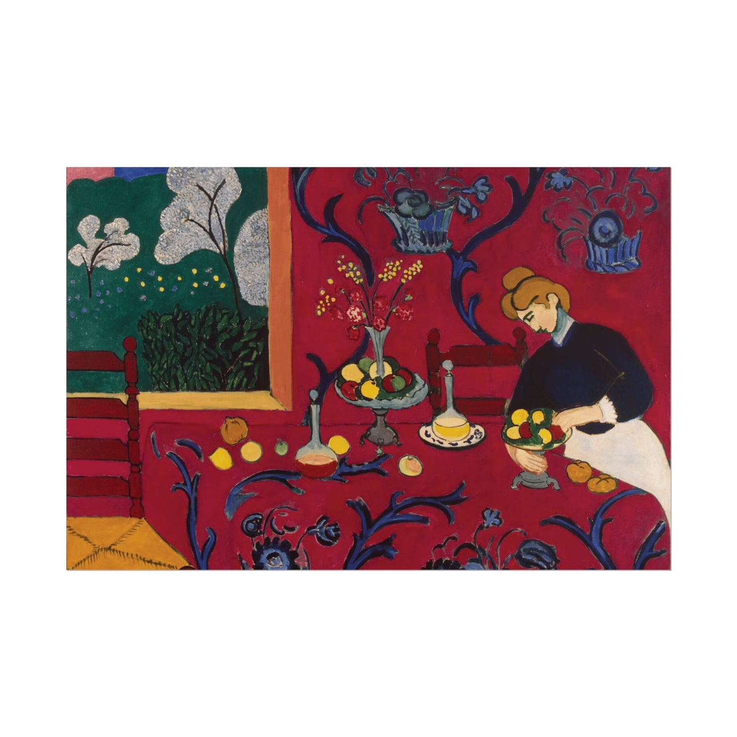 The Dessert: Harmony in Red Reproduction