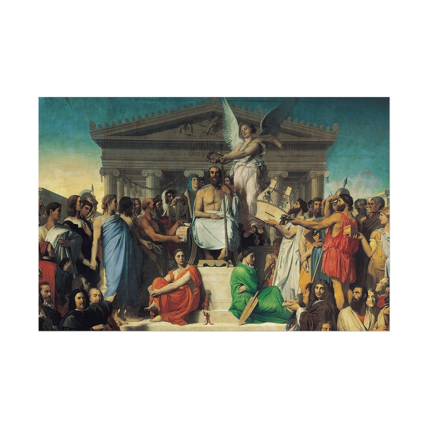 Apotheosis of Homer Reproduction