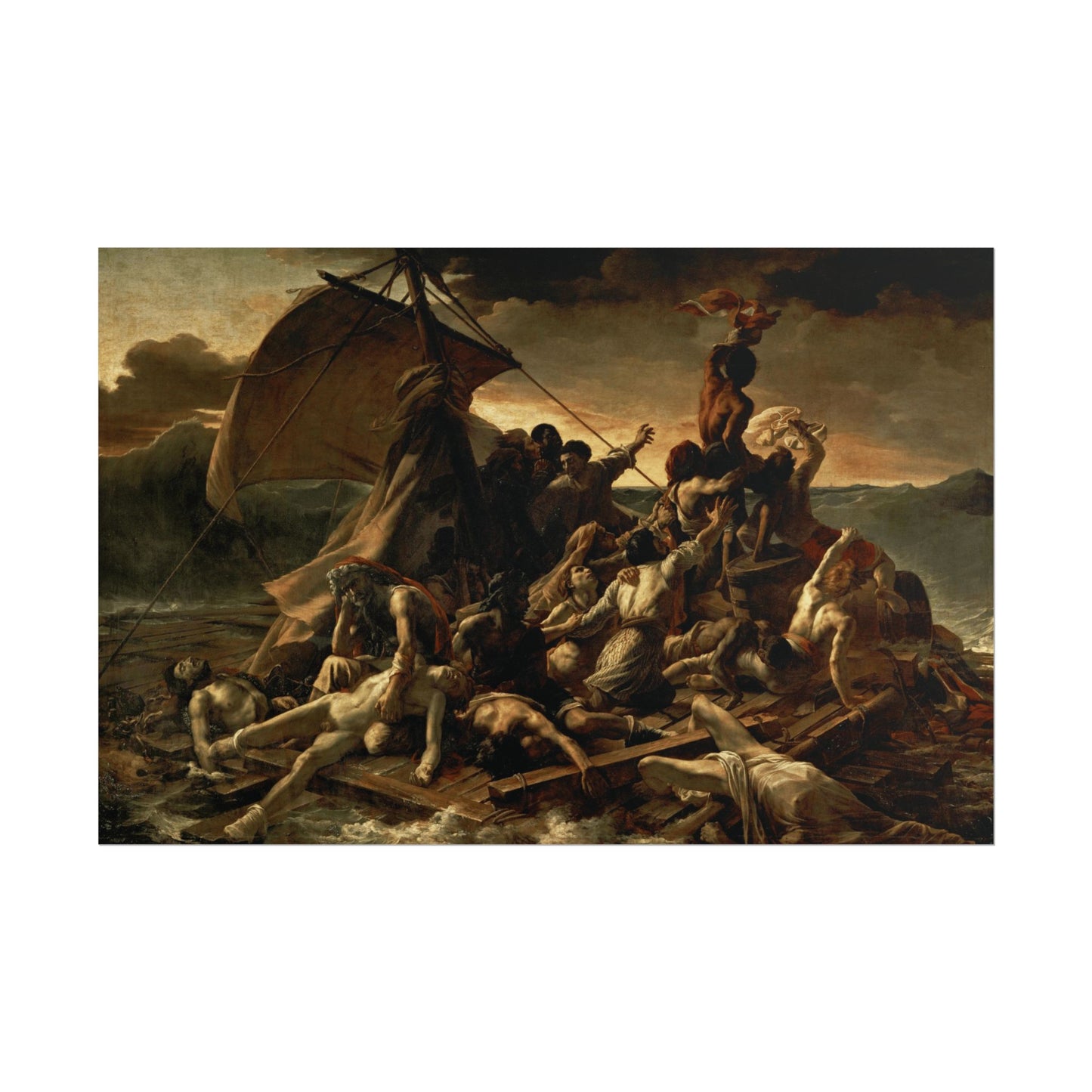 The Raft of the Medusa Reproduction