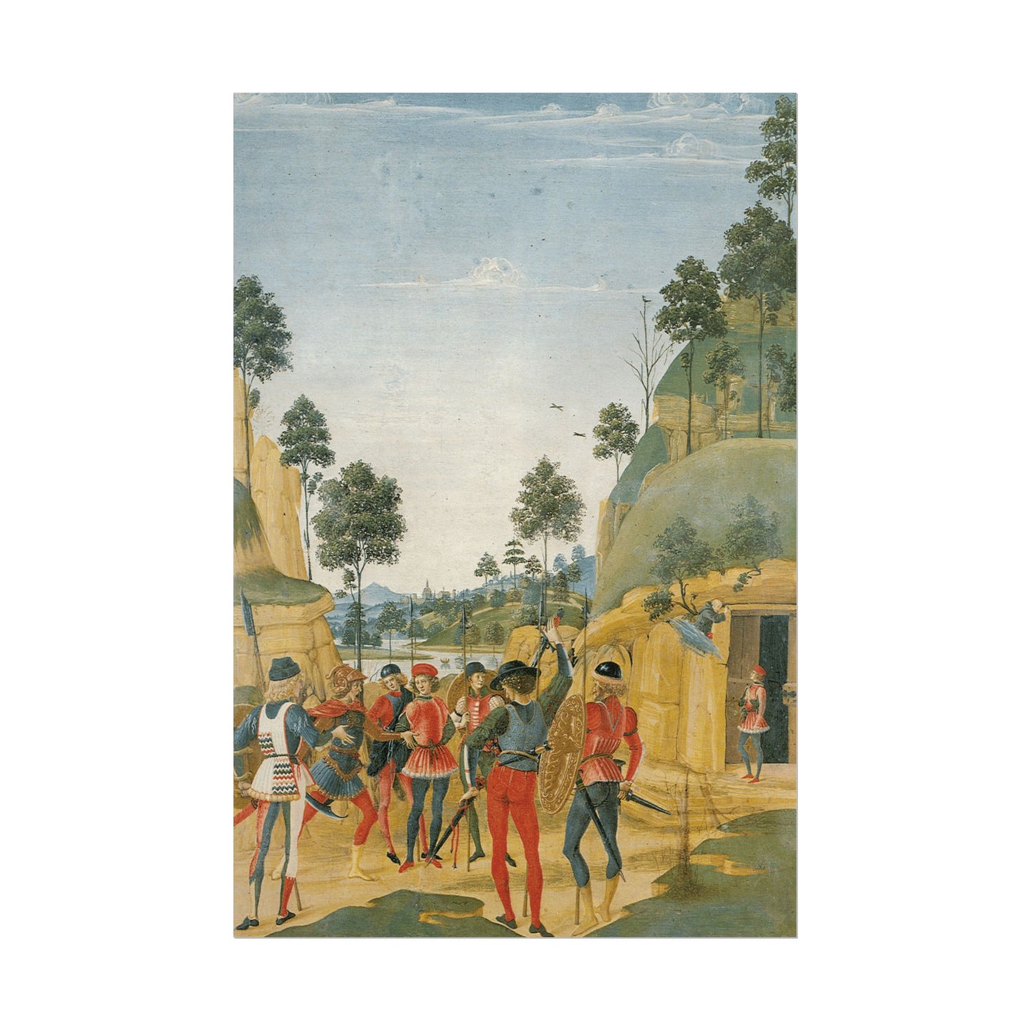 Saint Bernardino Release a Prisoner Reproduction