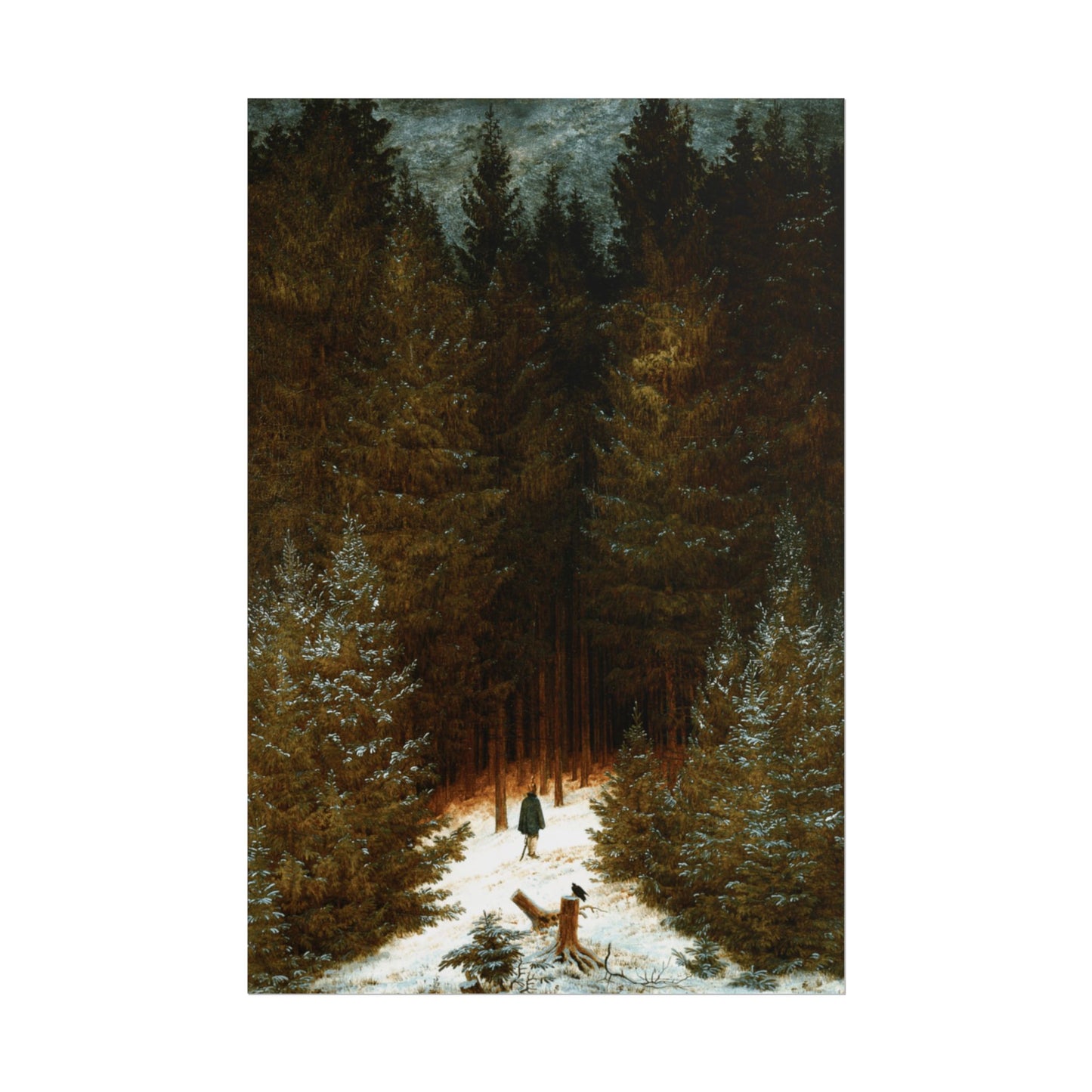 The Chasseur in the Forest Reproduction