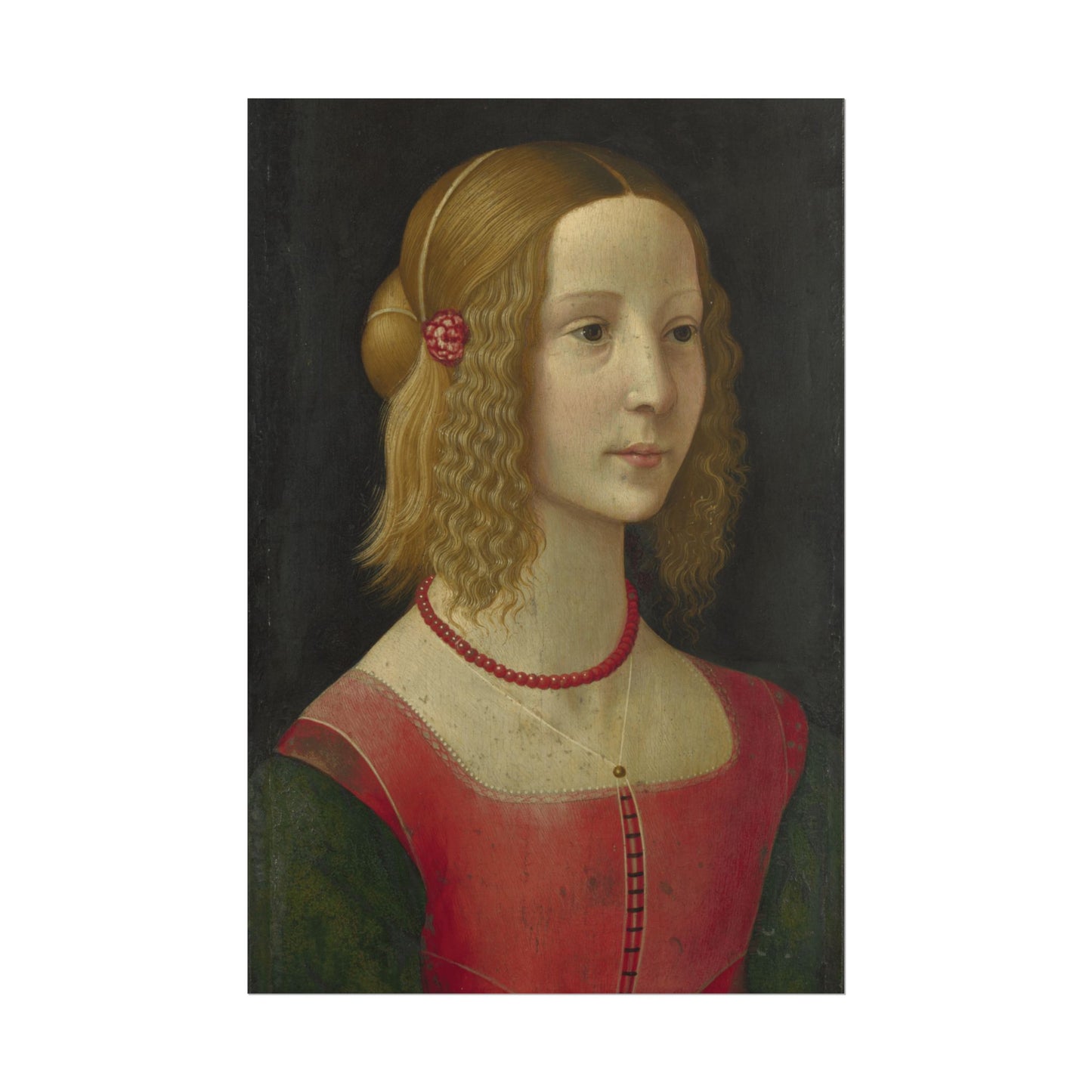 Portrait of a Girl Reproduction