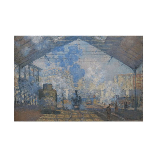 La Gare Saint-Lazare Reproduction