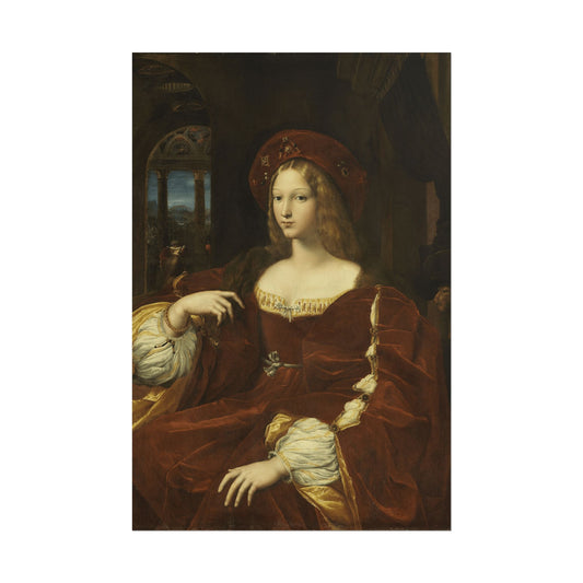 Portrait de Jeanne d'Aragon Reproduction