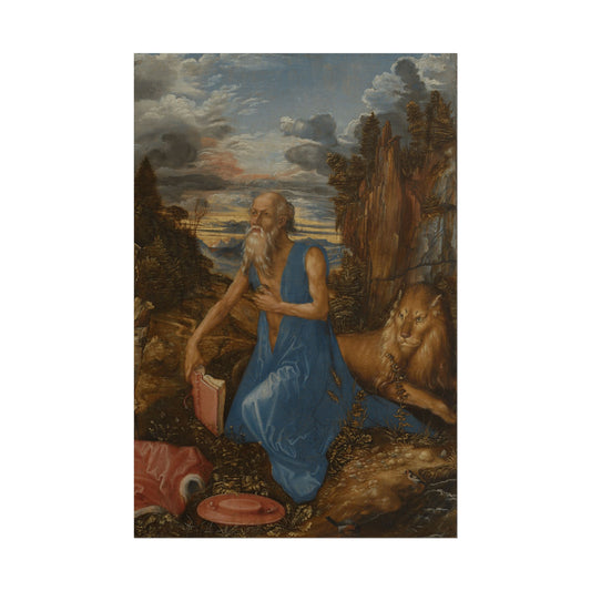 Saint Jerome in the Wilderness Reproduction