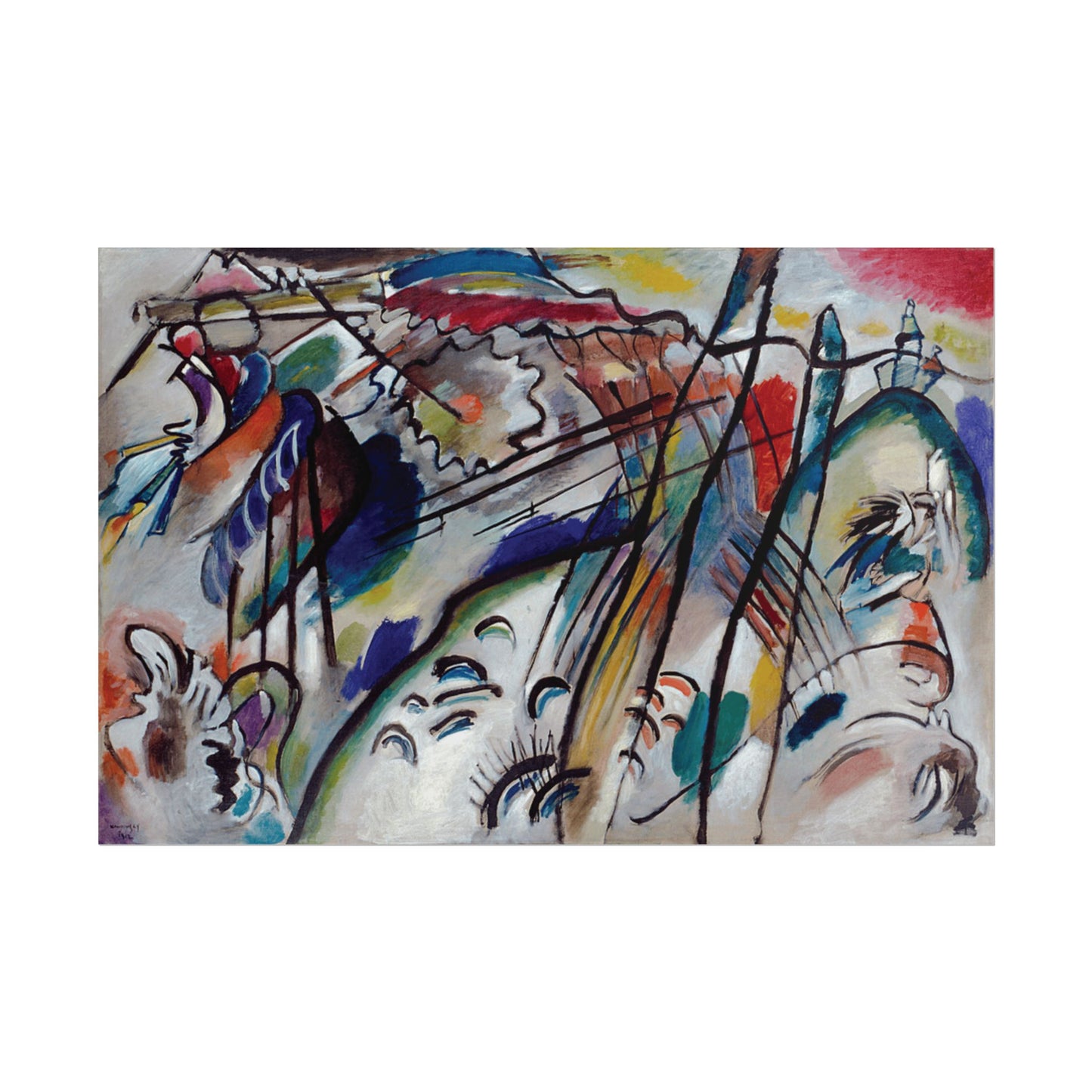 Improvisation 28 (Second Version) Reproduction