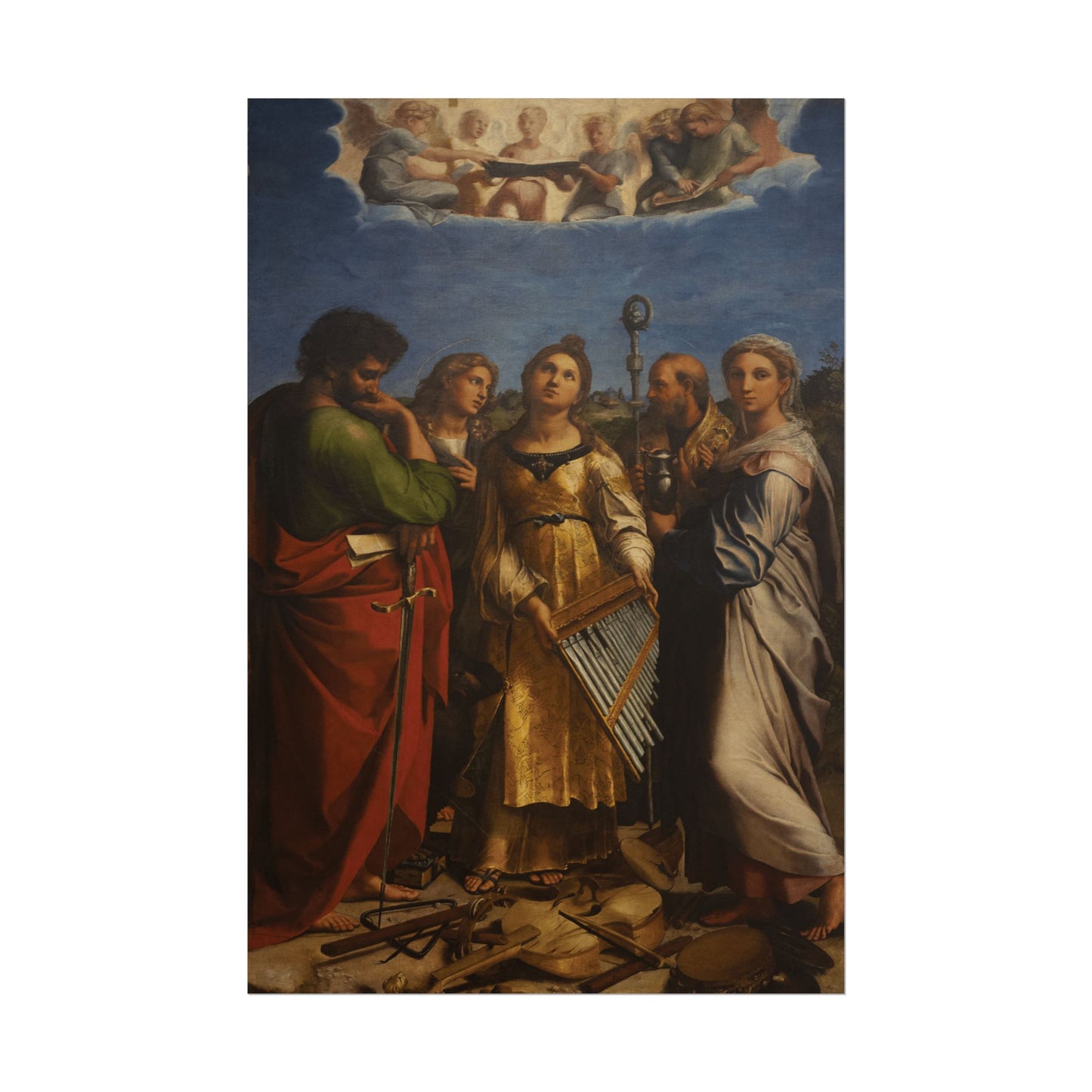 The Ecstasy of Saint Cecilia Reproduction