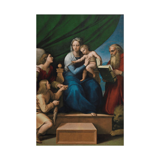 Madonna with the Fish Reproduction