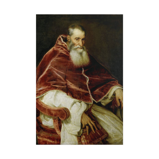 Portrait of Pope Paul III Reproduction