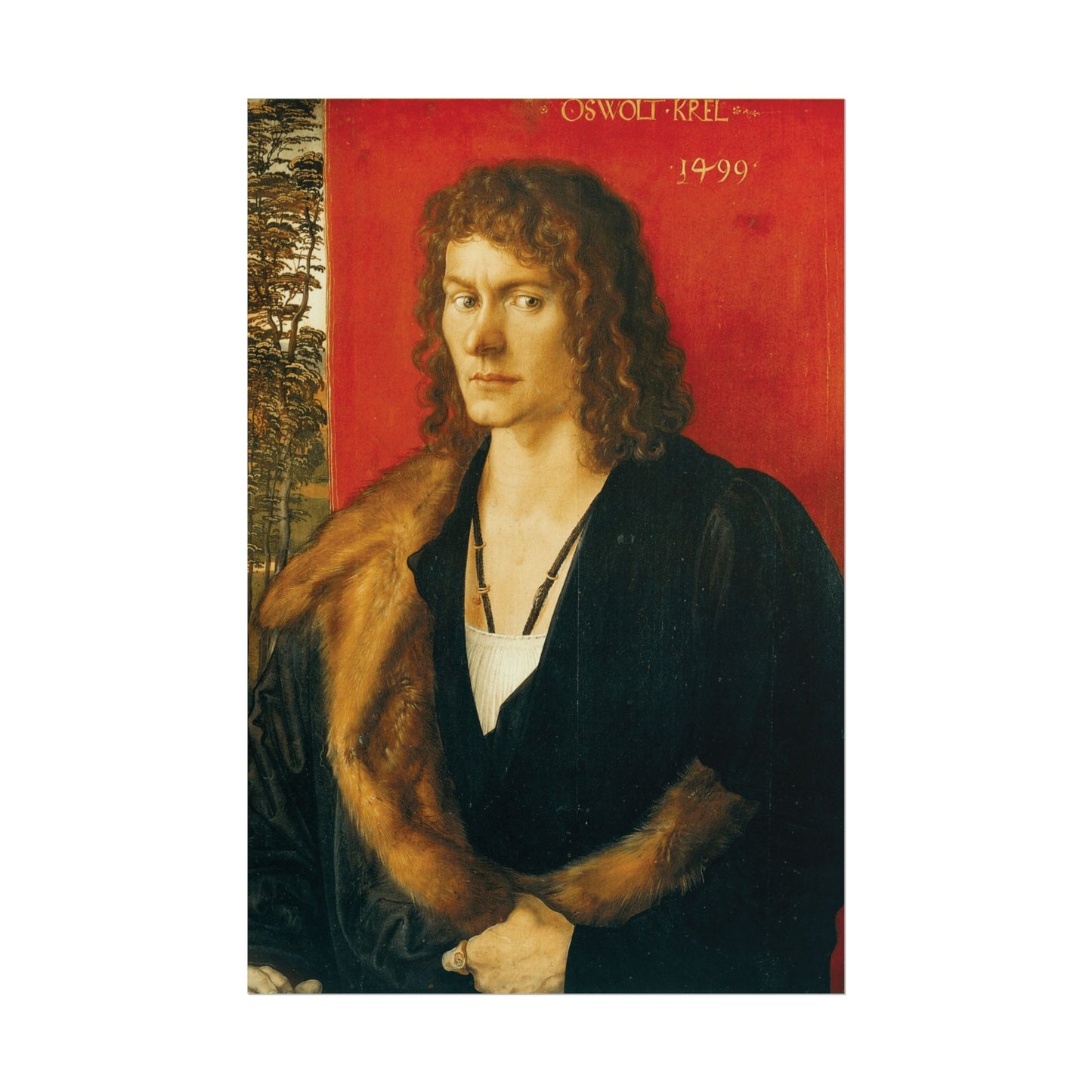 Portrait of Oswolt Krel Reproduction