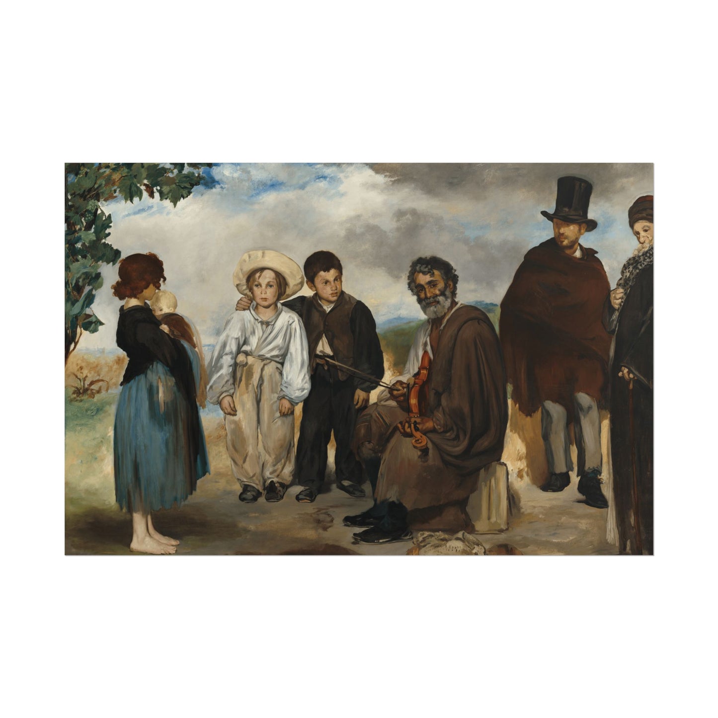 The Old Musician Reproduction