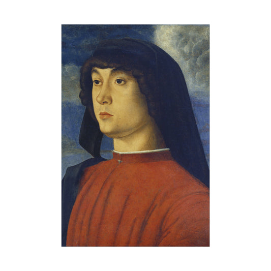 Portrait of a Young Man in Red Reproduction