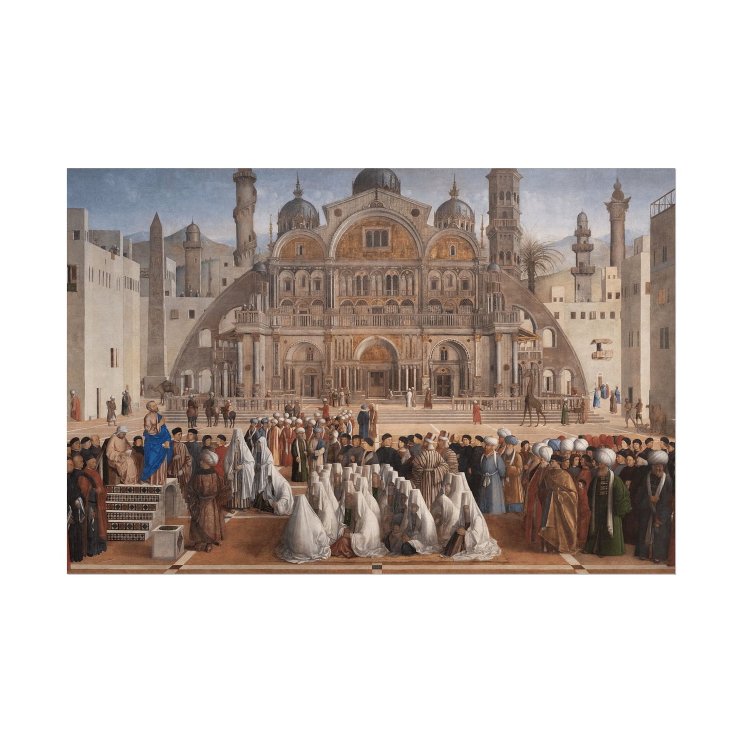 Saint Mark Preaching in Alexandria Reproduction