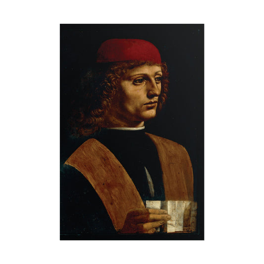 Portrait of a Musician Reproduction