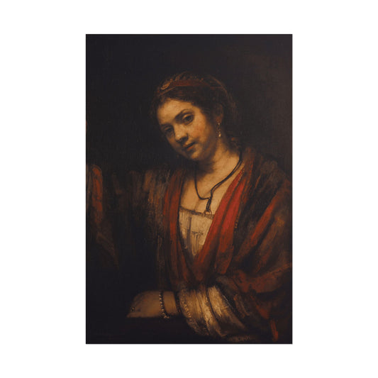 Portrait of Hendrickje Stoffels Reproduction